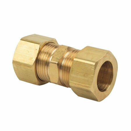 THRIFCO PLUMBING #62-C 5/8 Inch Lead-Free Brass Compression Coupling 4401064